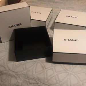 Empty Authentic chanel boxes